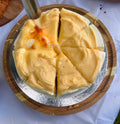 Creme Brulee cake with Miso Caramel
